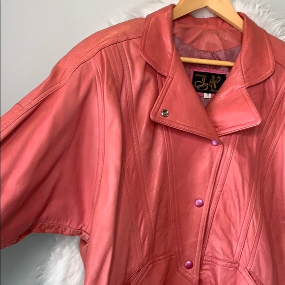 Creations Jez Montreal Vintage leather jacket - Picture 7 of 8